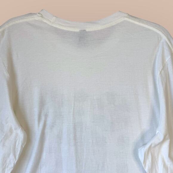 Run Across America Holiday Hustle Long Sleeve T Shirt Ei-Lo Size XL Unisex White - Picture 6 of 9